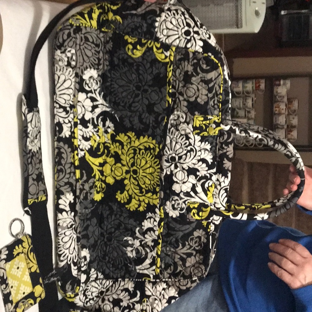 Vera Bradley weekender bag w/ 2 Zip Id cases